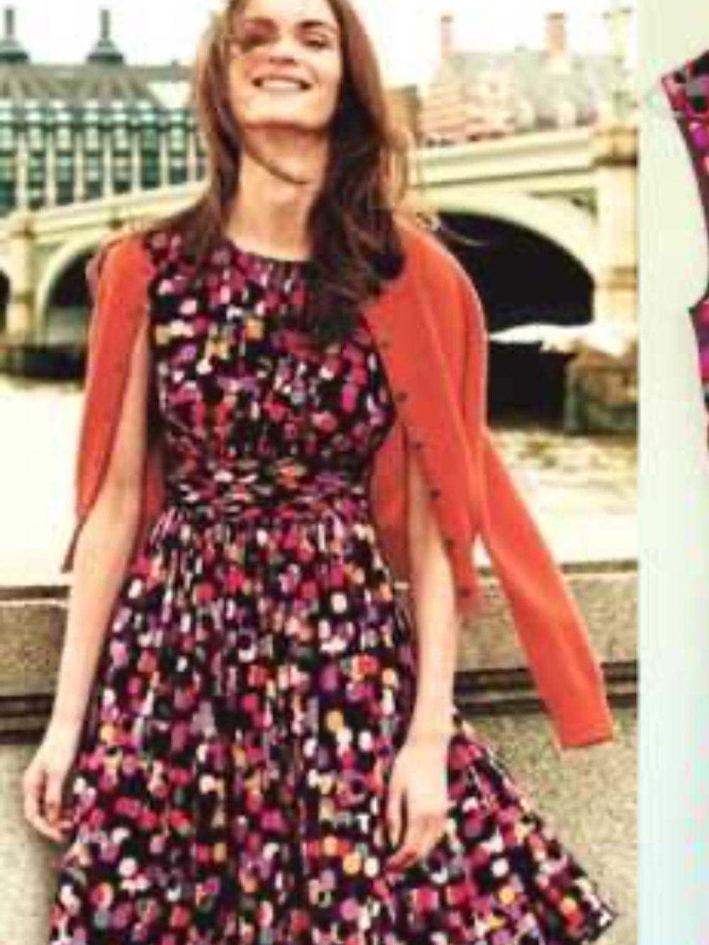 Boden “Selina” Polka Dot Midi Dress size 10 L